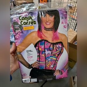 New Women's Candy Unicorn Corset Top